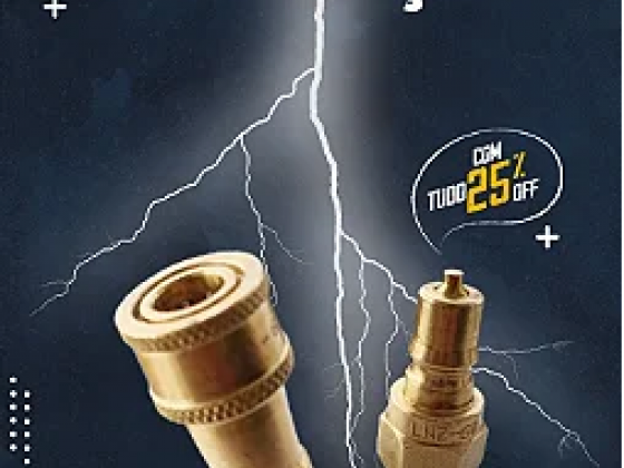 Engate LNZ 60 c/ retenção e Pino LNZ 60 c/ retenção